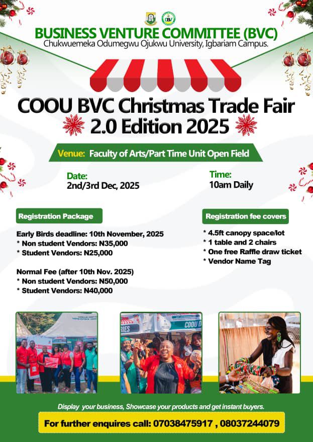 COOU BVC Christmas Trade Fair 2.0